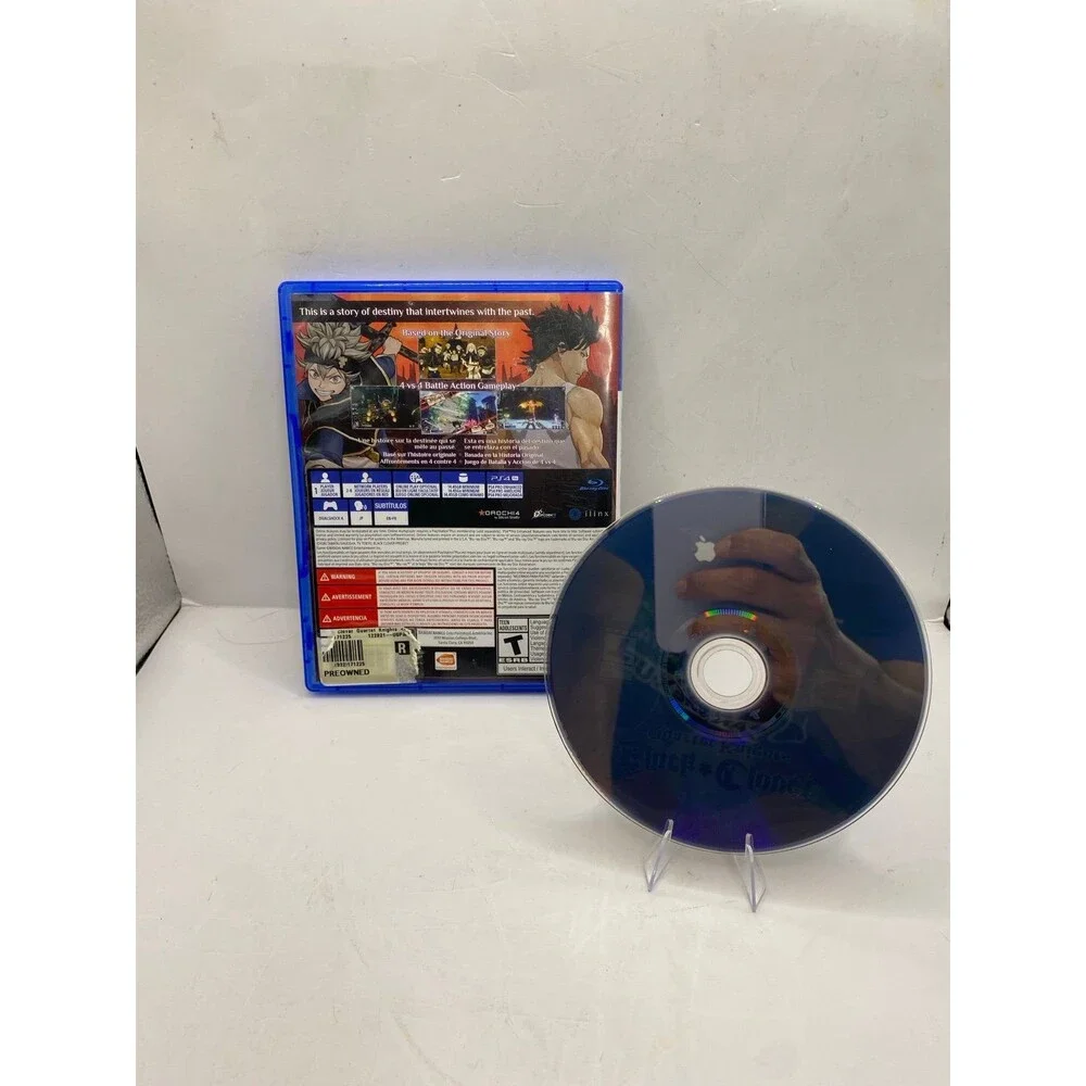Black Clover: Quartet Knights (Sony PlayStation 4, 2018) PS4 Anime